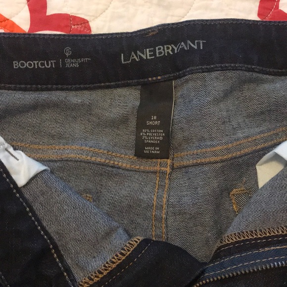 Lane Bryant dark wash jeans - Picture 2 of 2
